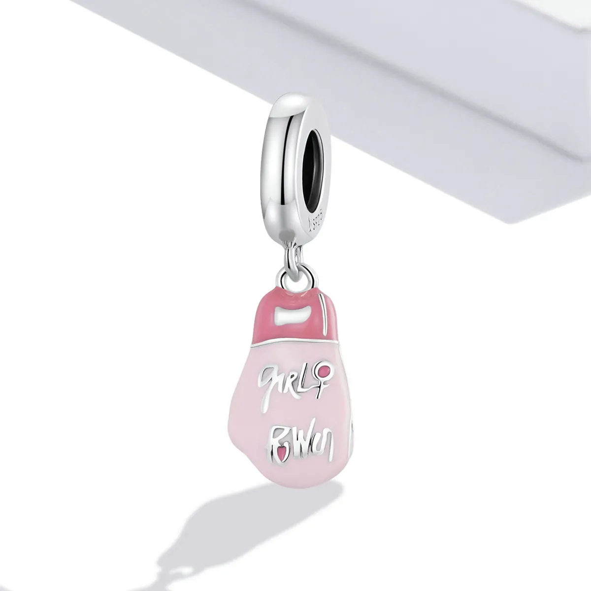 PANDORA Style Pink Boxing Gloves Dangle Charm - SCC2148