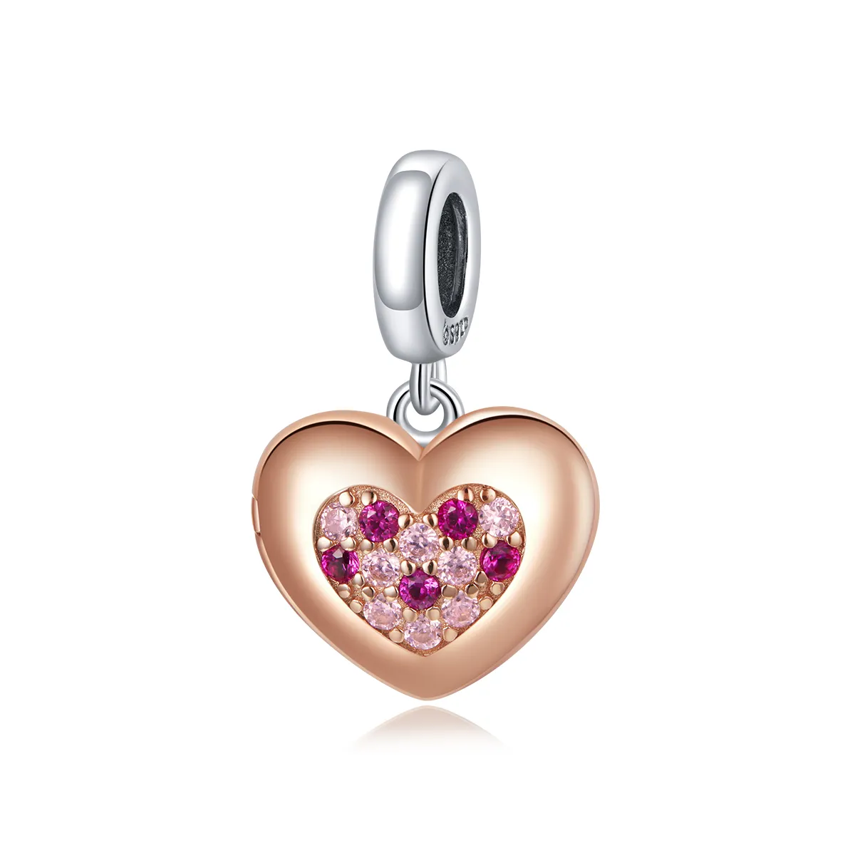 PANDORA Style Promise of Love Dangle Charm - BSC396