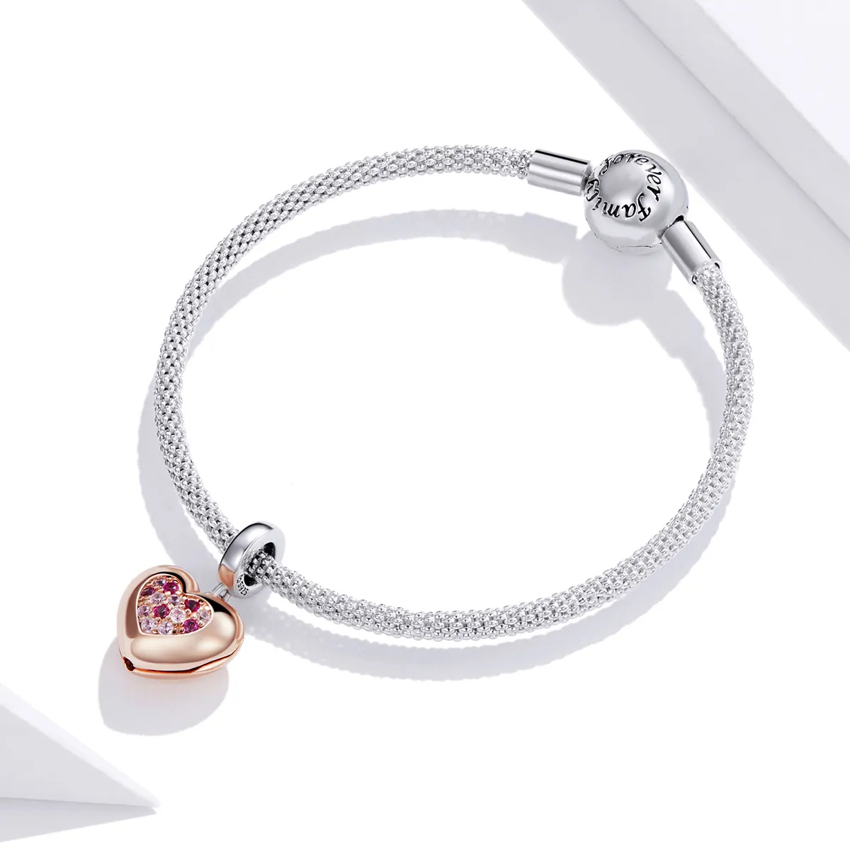 PANDORA Style Promise of Love Dangle Charm - BSC396