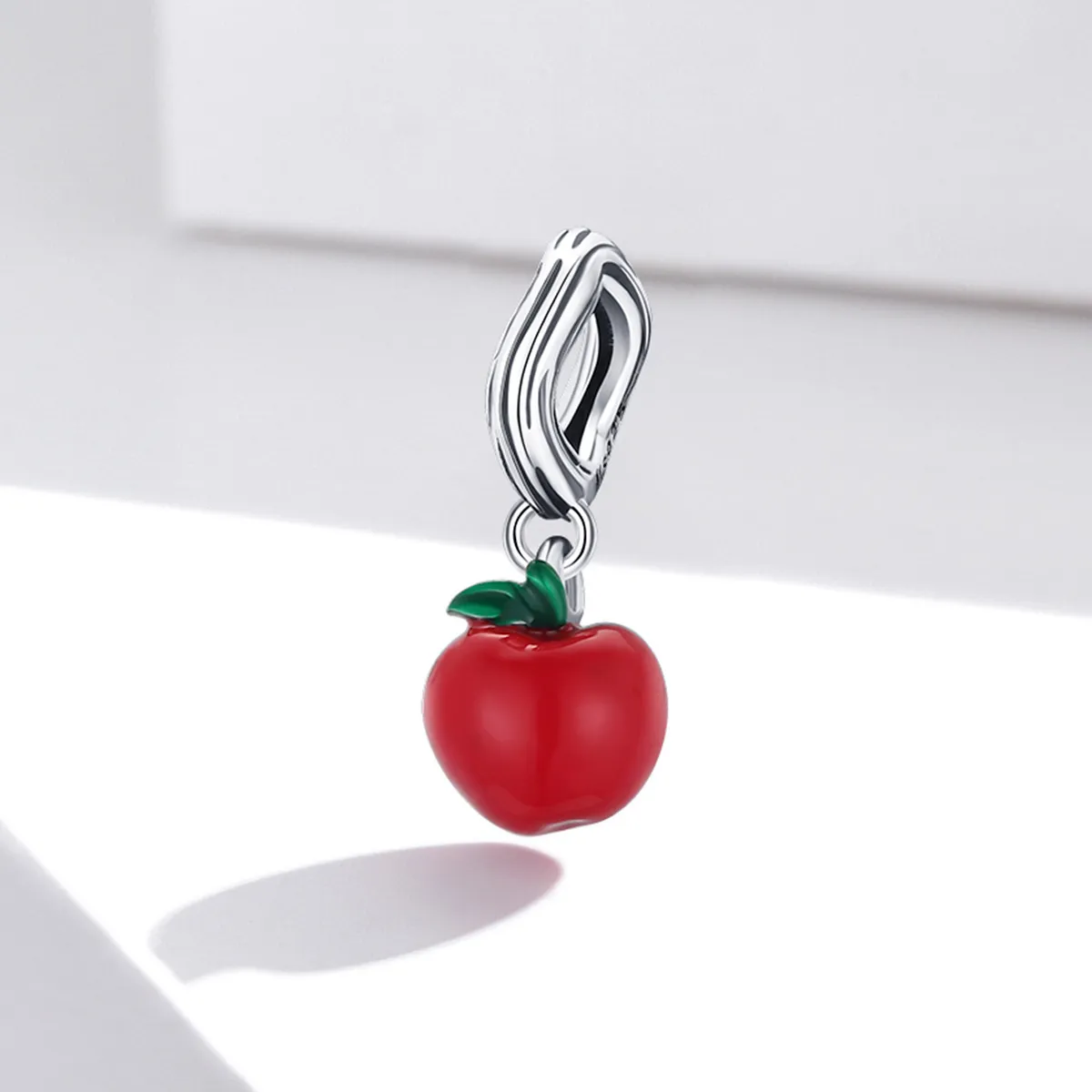 PANDORA Style Red Apple Dangle Charm - SCC1913