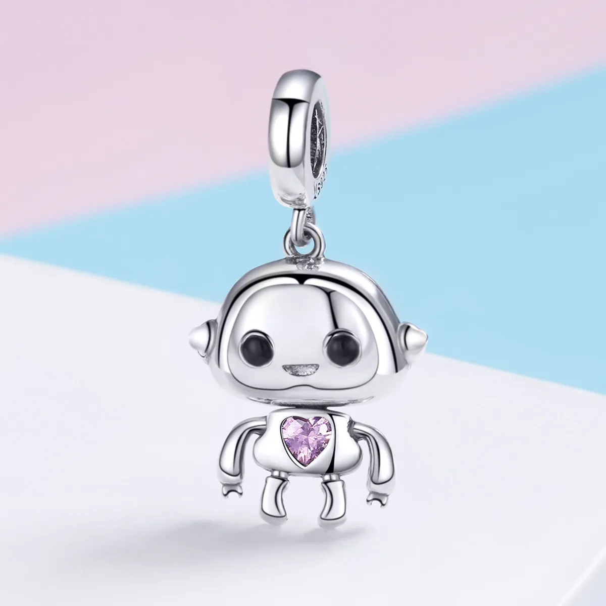 PANDORA Style Robot Dangle Charm - SCC924