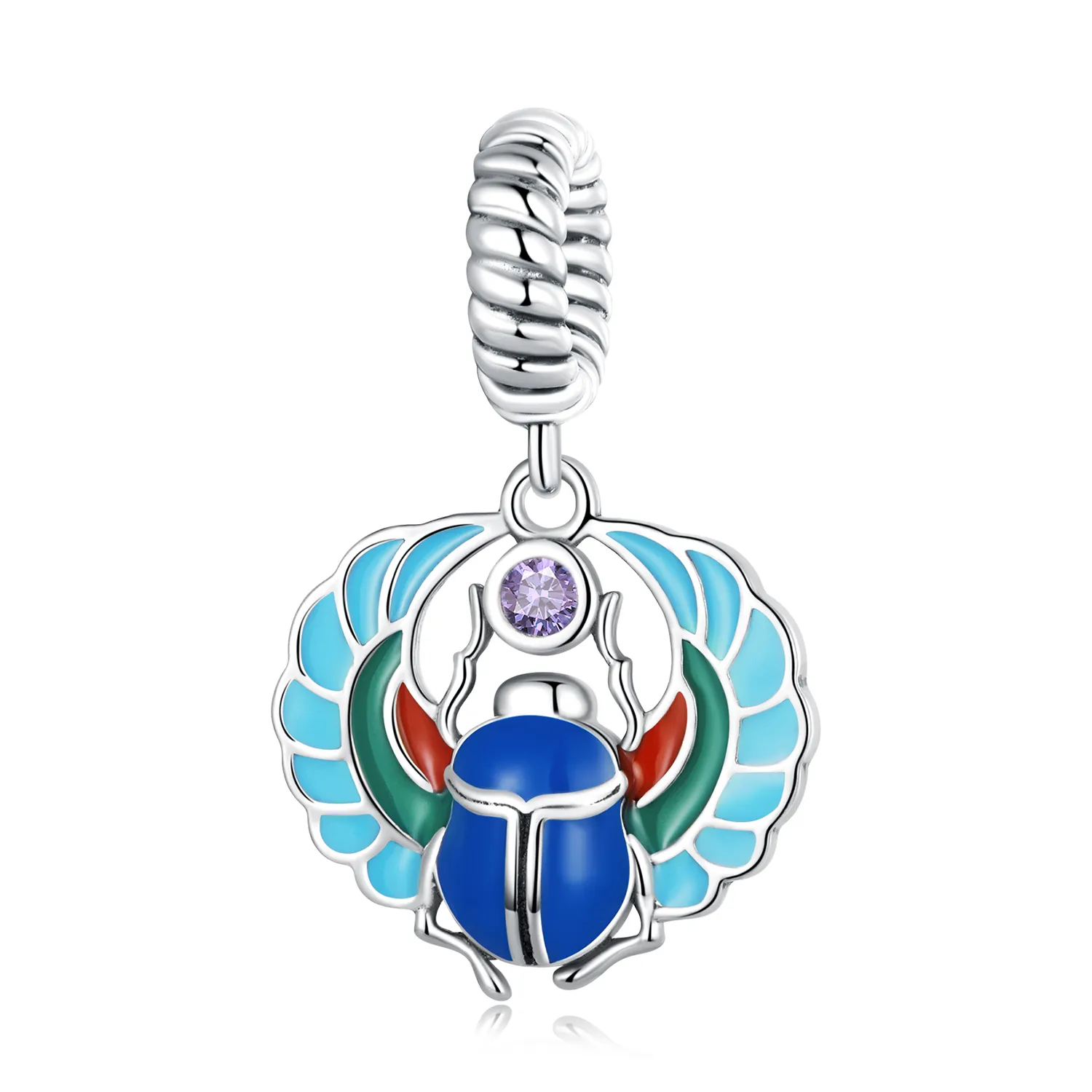 PANDORA Style Scarab Dangle Charm - SCC2255