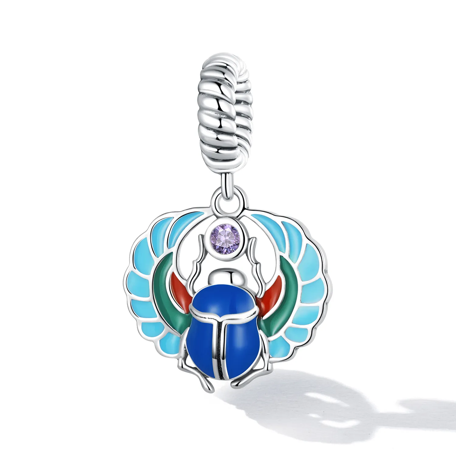 PANDORA Style Scarab Dangle Charm - SCC2255