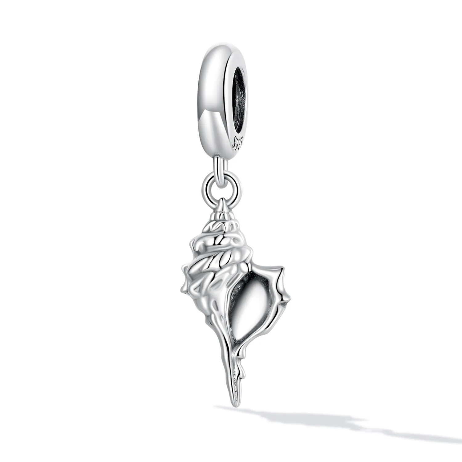 PANDORA Style Silver Conch Dangle Charm - SCC2235