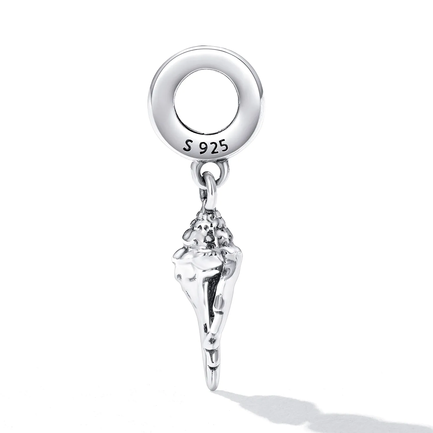 PANDORA Style Silver Conch Dangle Charm - SCC2235