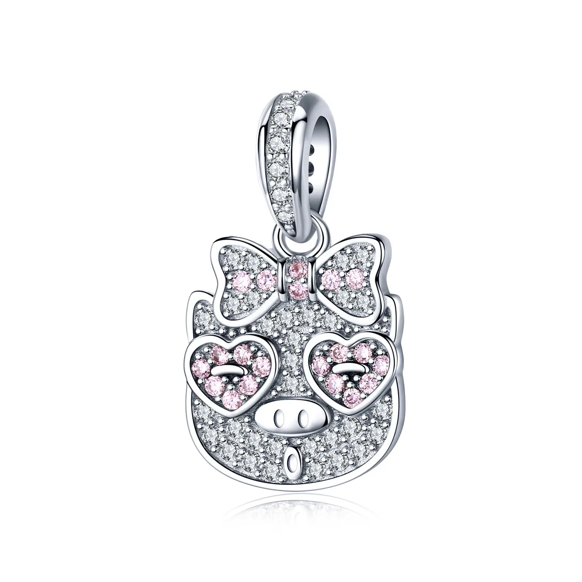 PANDORA Style Sugar Pig Dangle Charm - BSC071