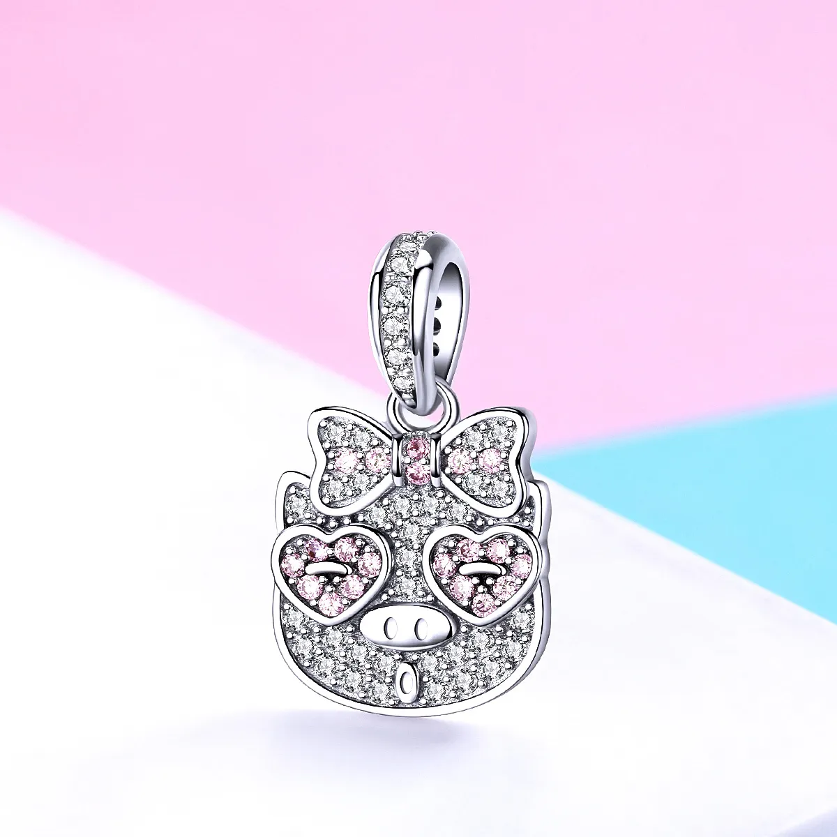 PANDORA Style Sugar Pig Dangle Charm - BSC071