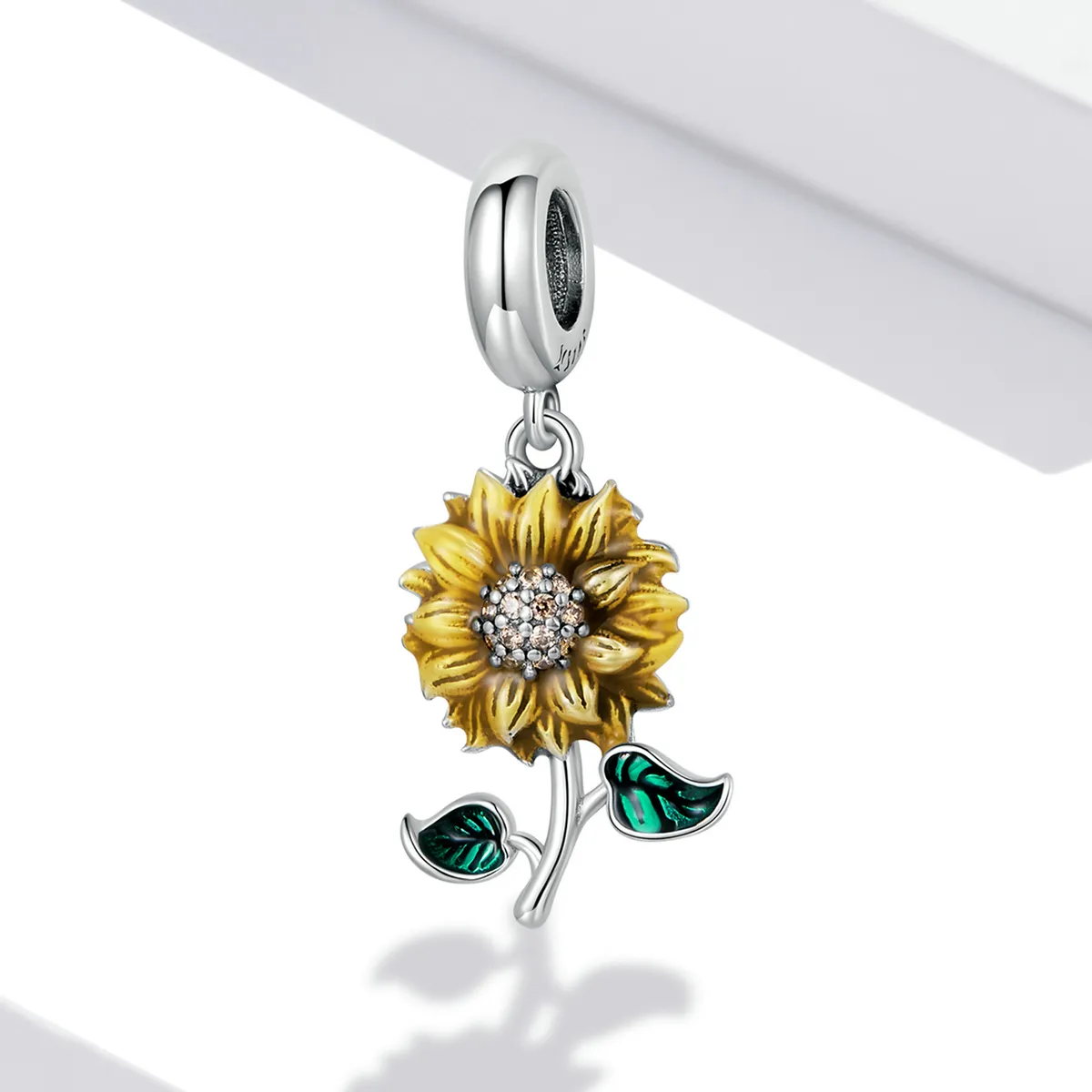 PANDORA Style Sunflower Dangle Charm - SCC2079