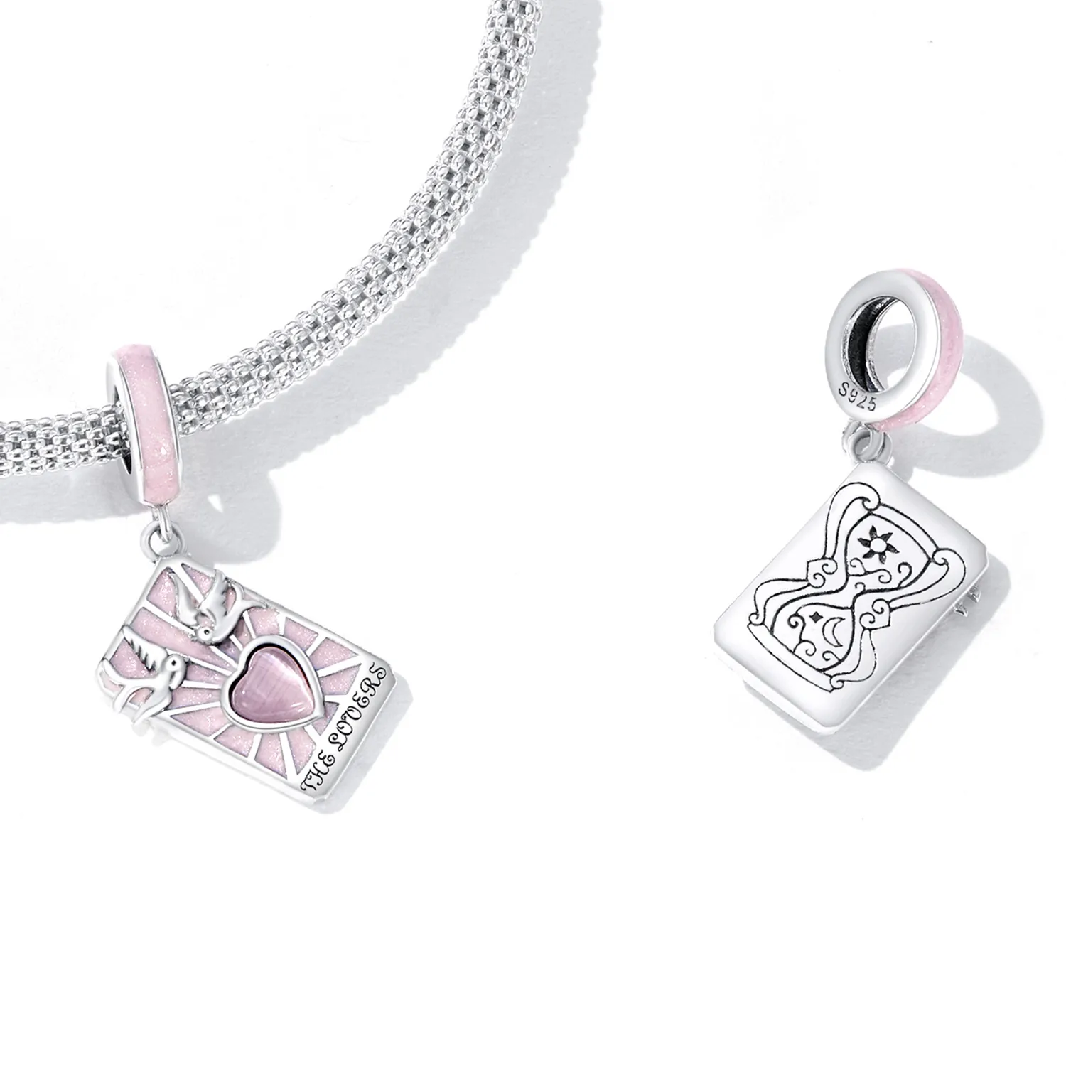 PANDORA Style Tarot - Lovers Dangle Charm - SCC2263