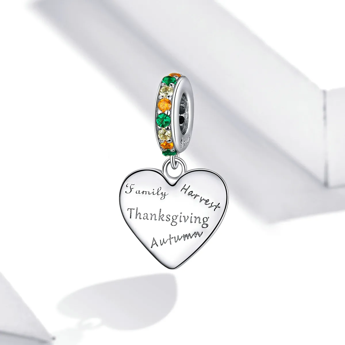 PANDORA Style Thanksgiving Love Dangle Charm - BSC344