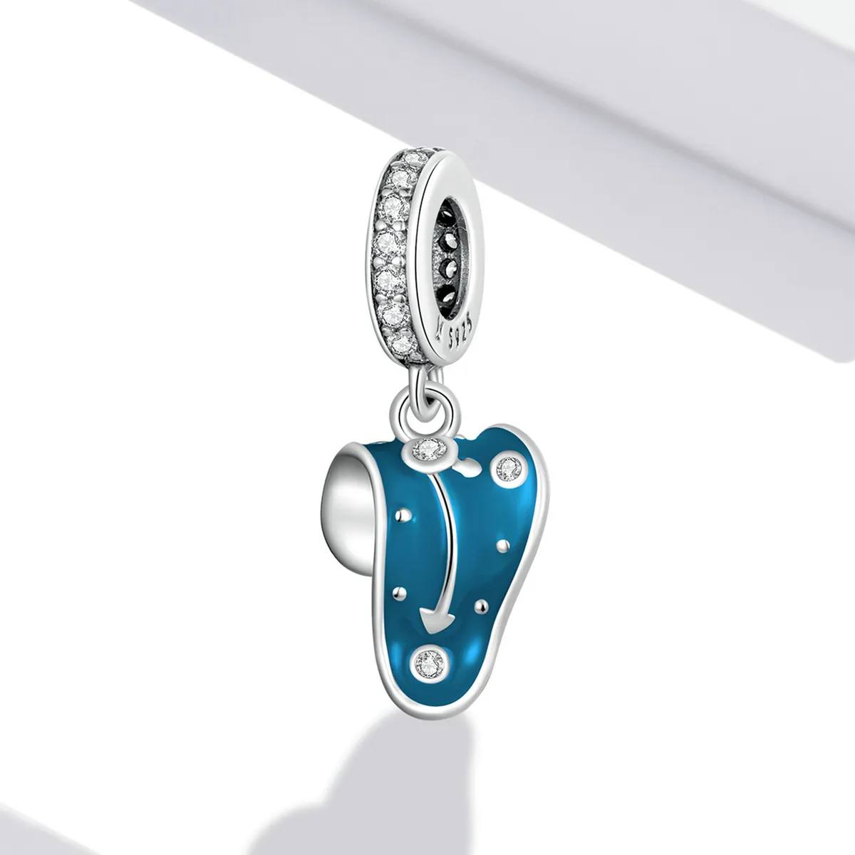 PANDORA Style Twisted Clock Dangle Charm - SCC2080