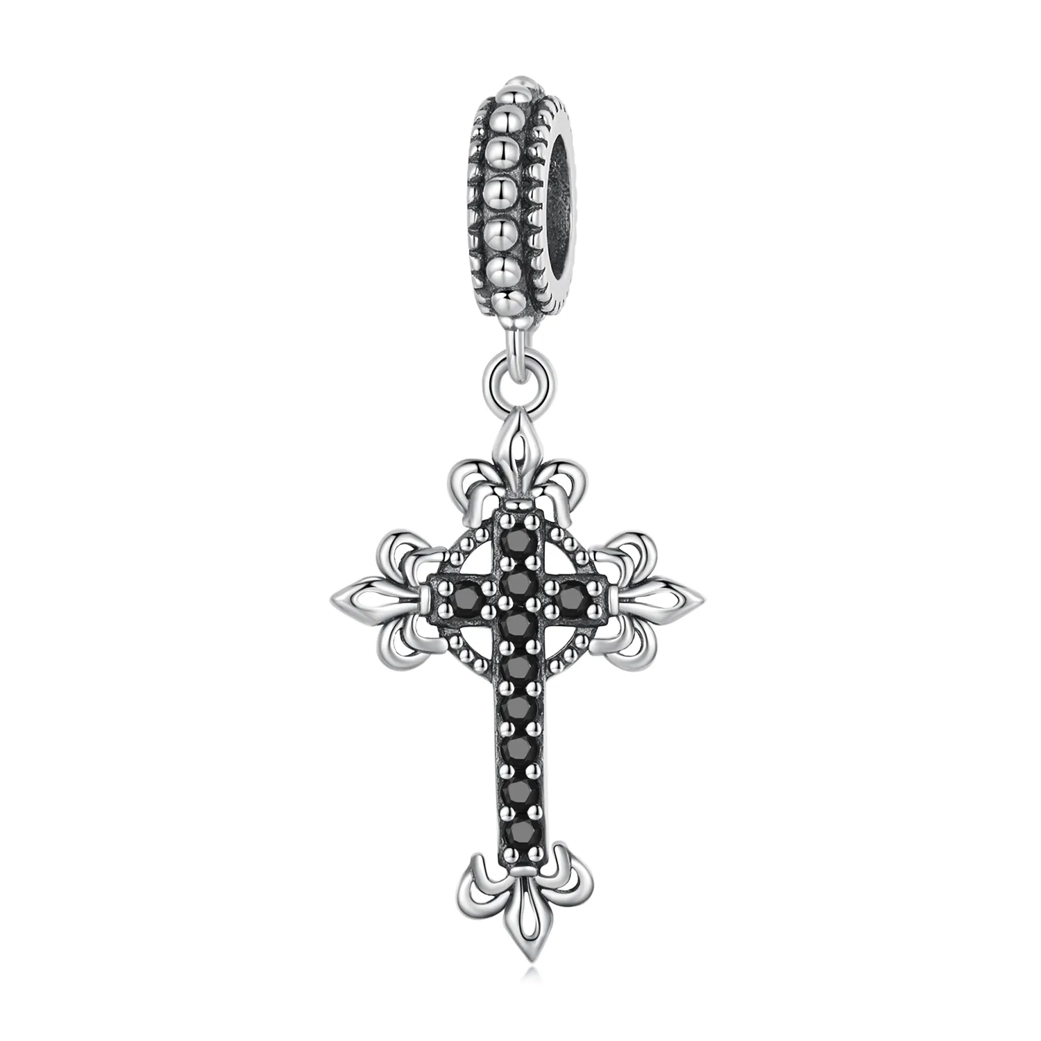 PANDORA Style Vintage Cross Dangle Charm - BSC669