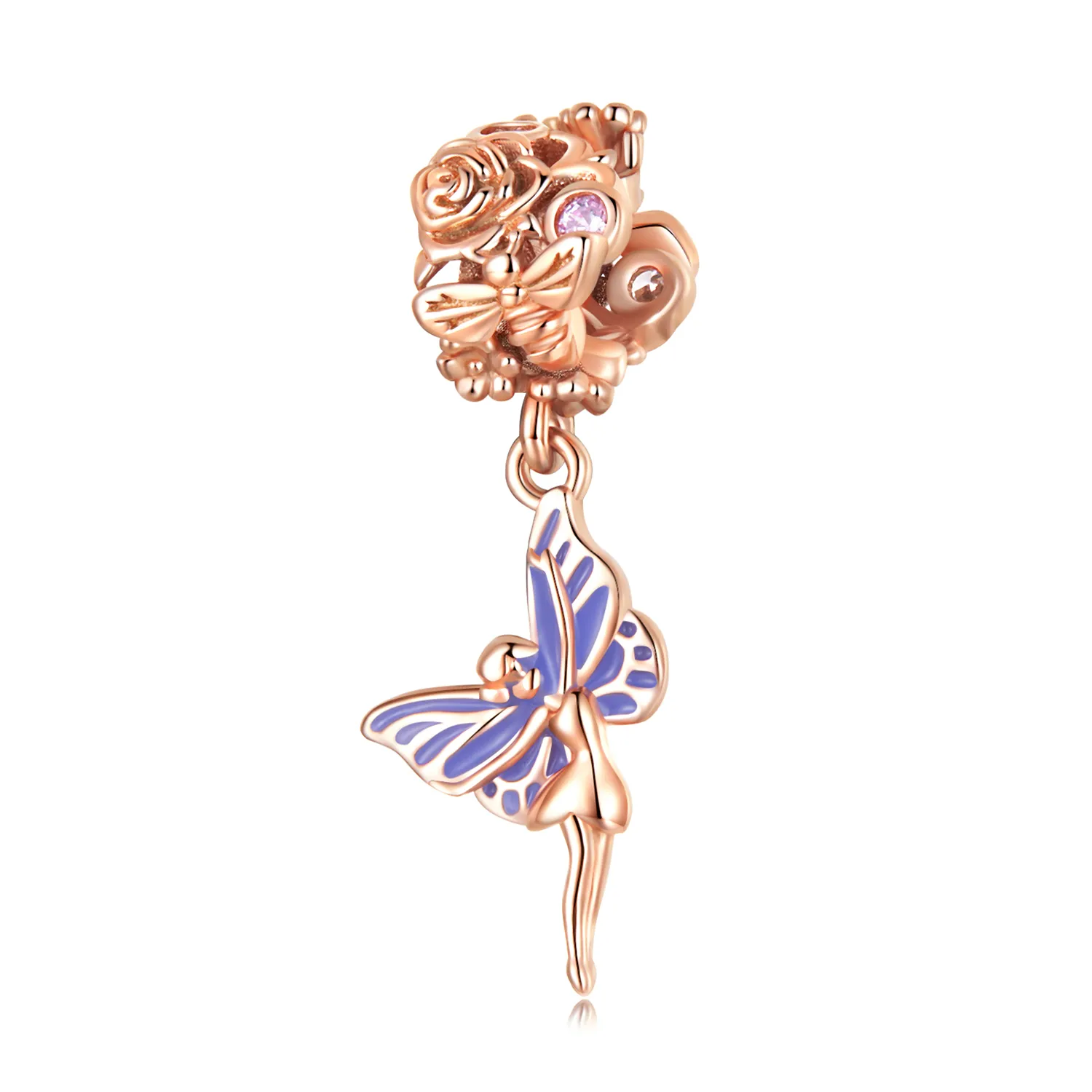 pandora style wishing fairy dangle charm scc2297