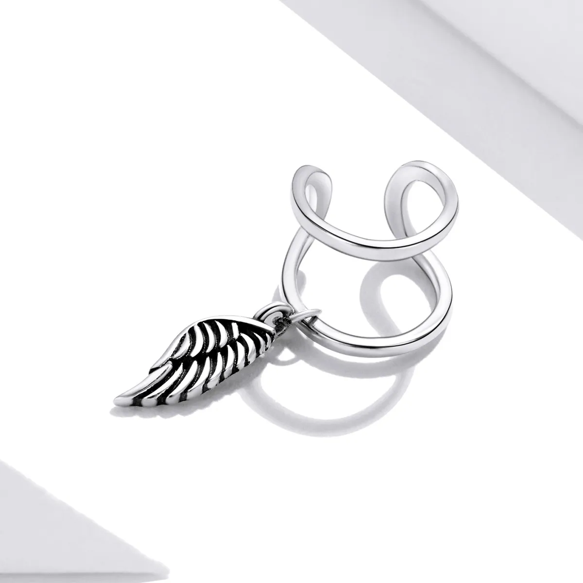 PANDORA Style Angel Wings Ear Clip - SCE1200