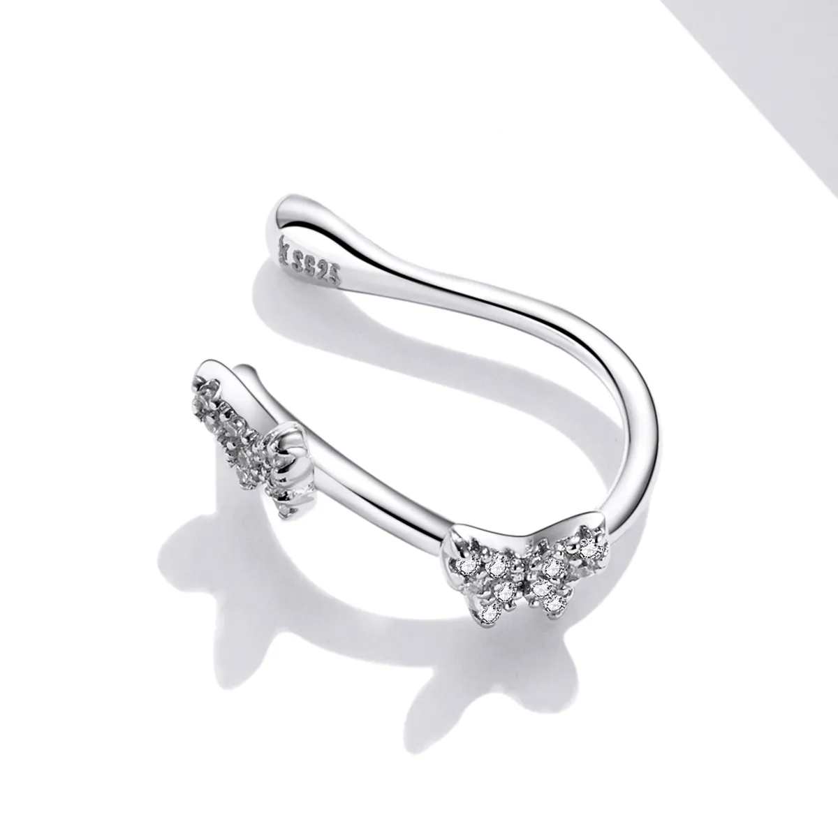 PANDORA Style Butterfly Romance Ear Clip - SCE1202