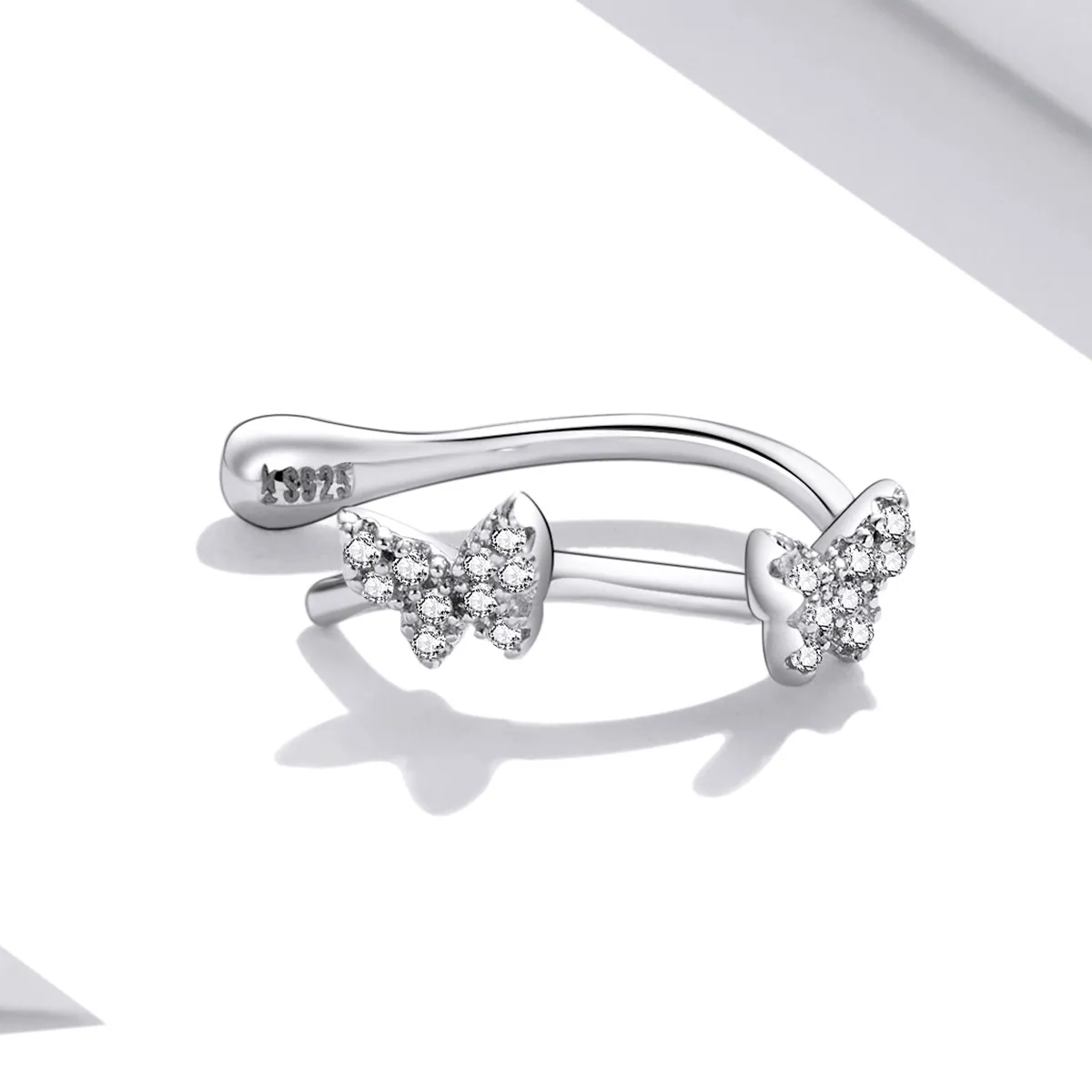 PANDORA Style Butterfly Romance Ear Clip - SCE1202