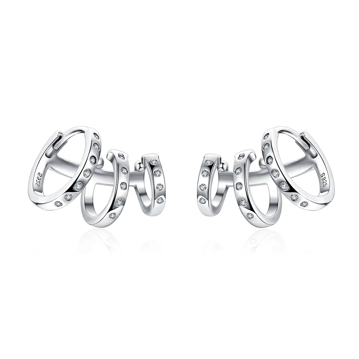 pandora style punk girl ear clip bse085