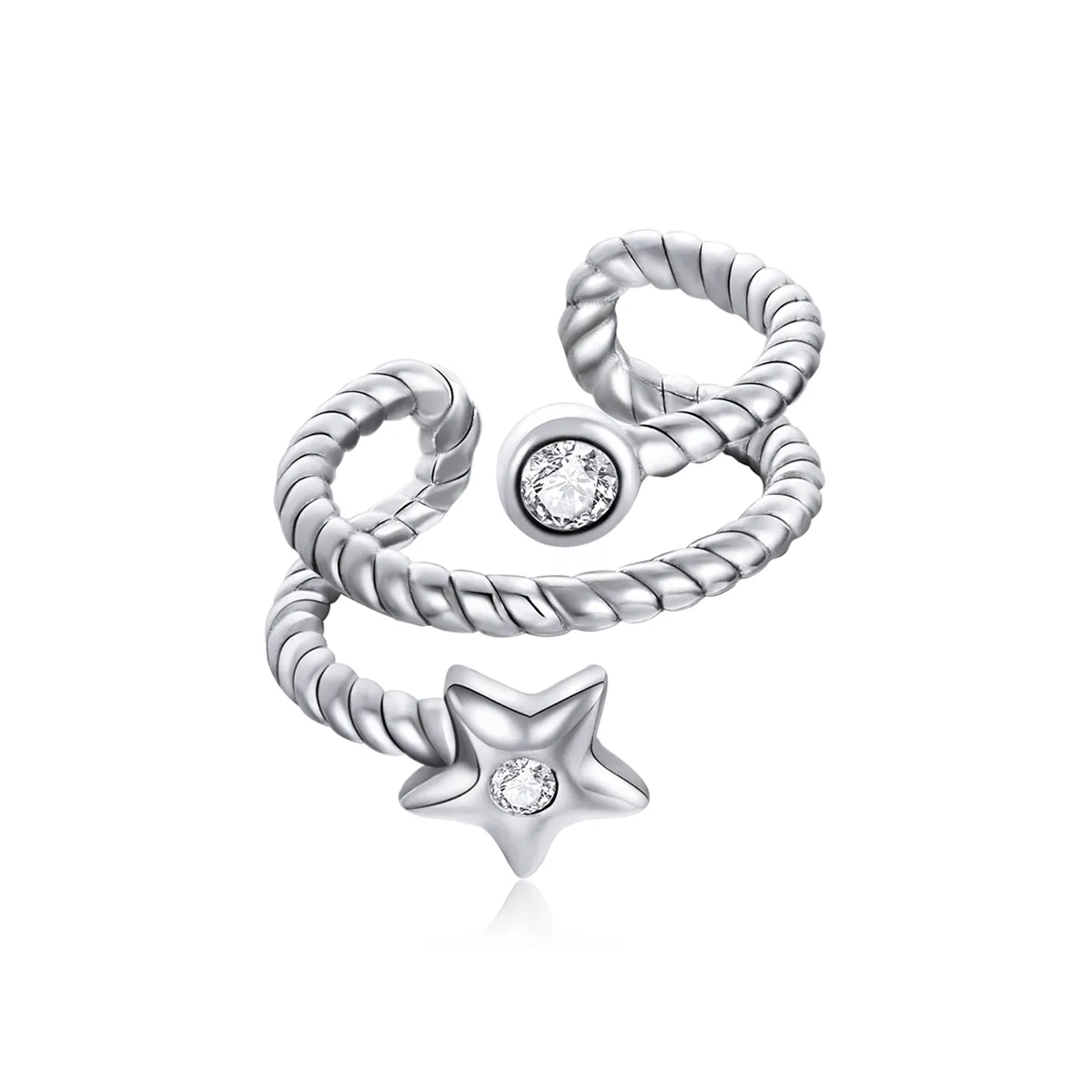 pandora style star ear clip sce1135