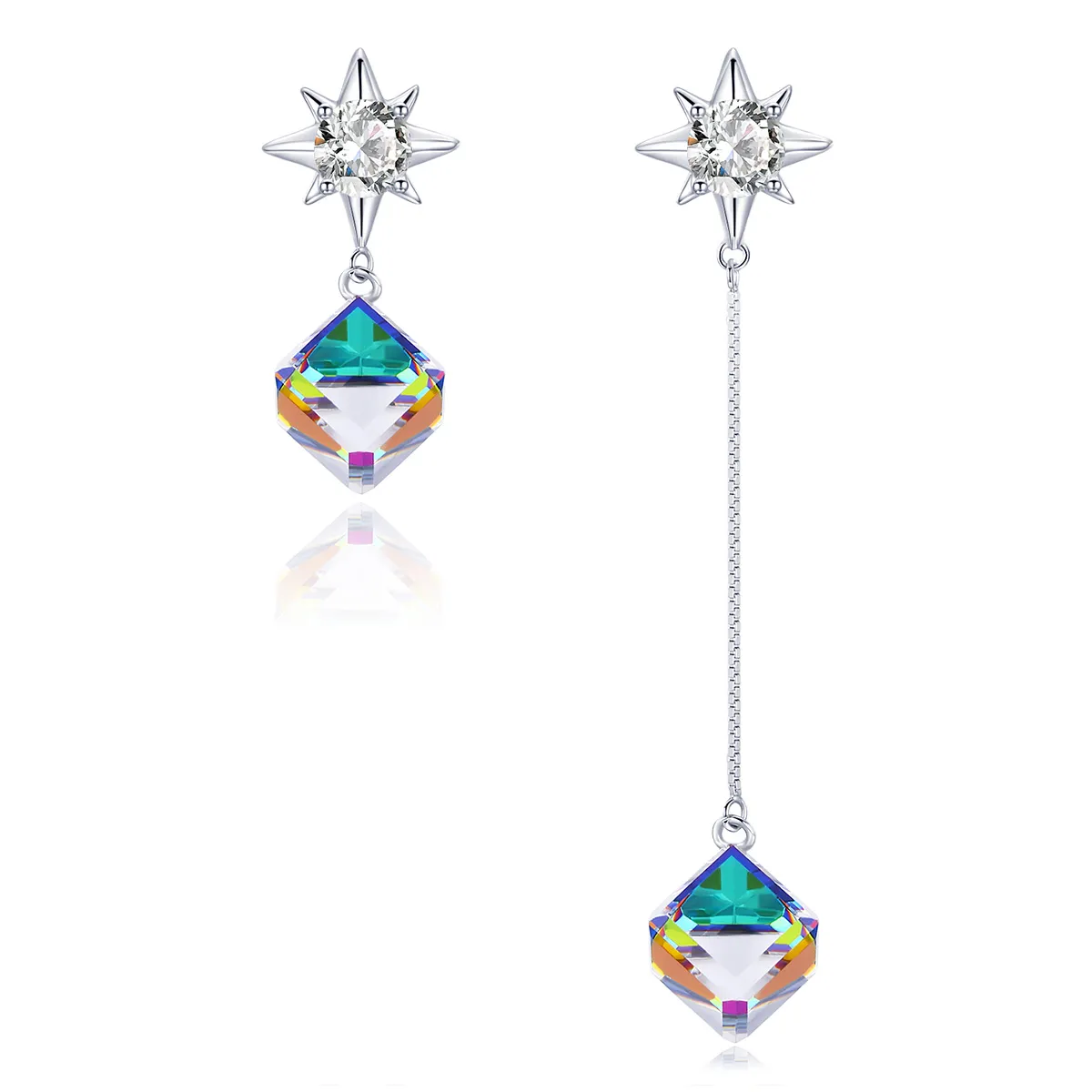 PANDORA Style Aurora Love Drop Earrings - SCE545