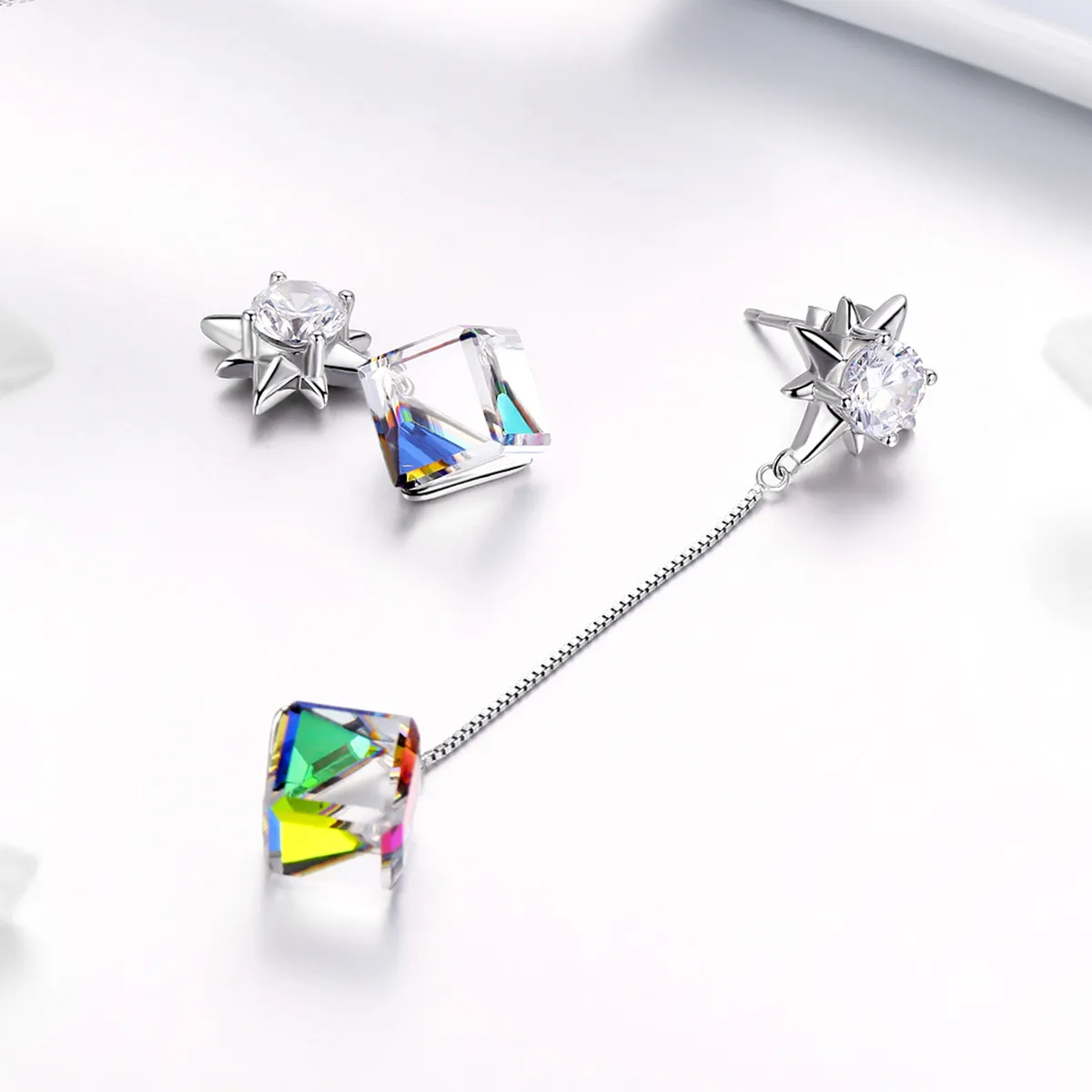 PANDORA Style Aurora Love Drop Earrings - SCE545