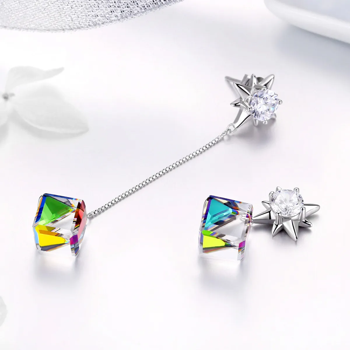 PANDORA Style Aurora Love Drop Earrings - SCE545