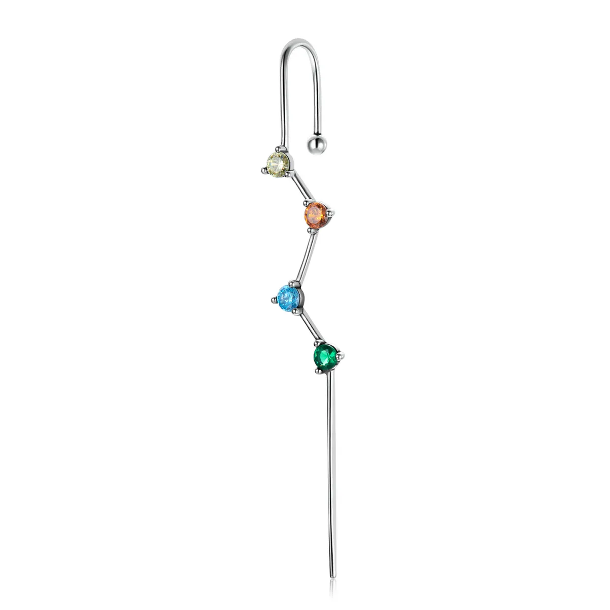 PANDORA Style Color Zirconium - Lightning Drop Earrings - BSE530