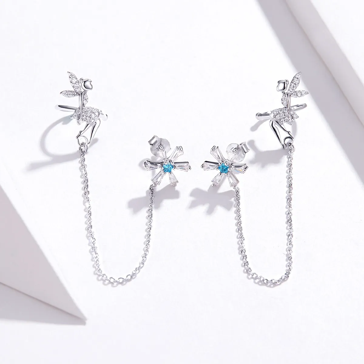 PANDORA Style Flower Spirit Drop Earrings - BSE201