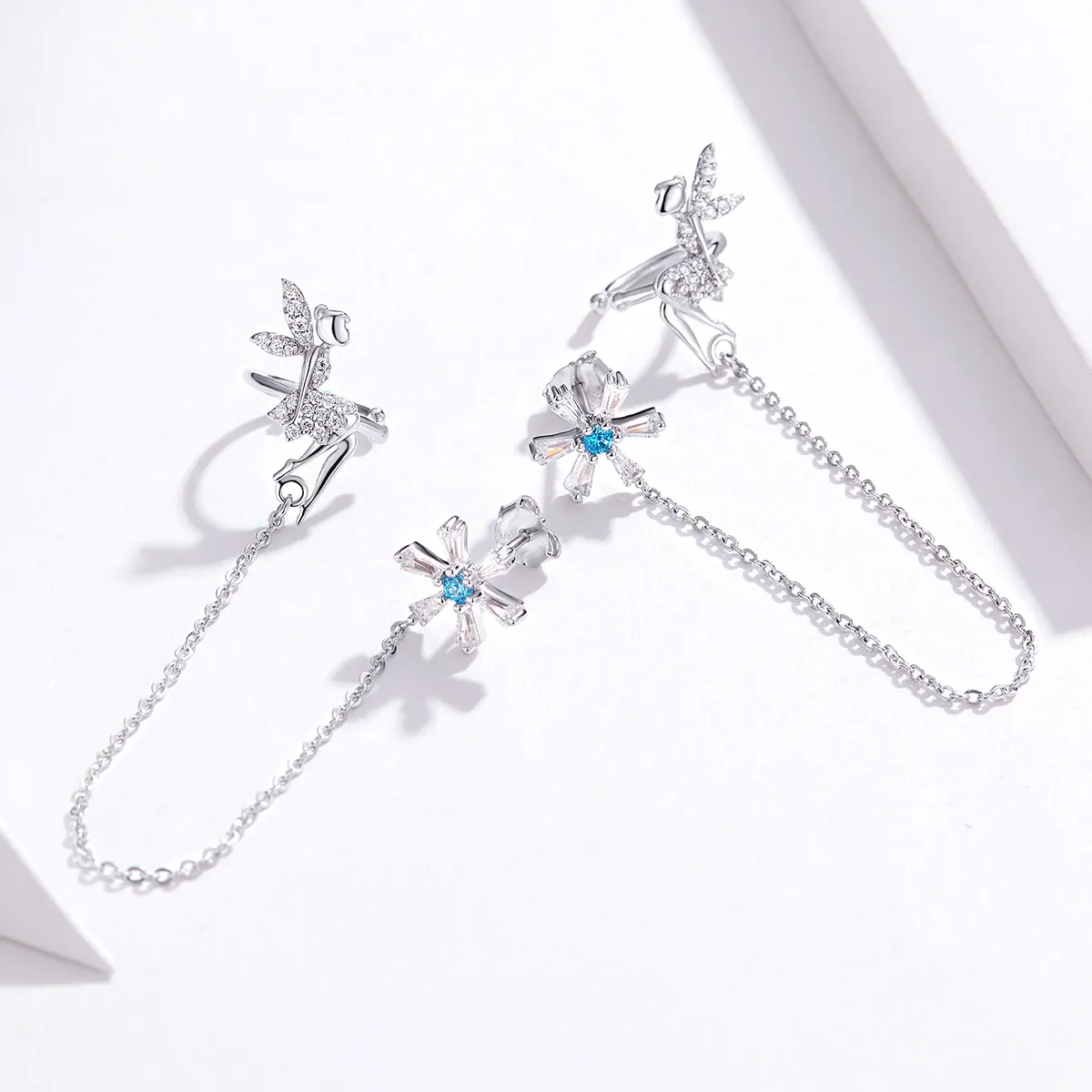 PANDORA Style Flower Spirit Drop Earrings - BSE201