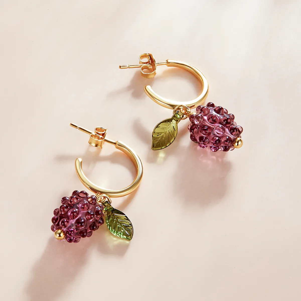 PANDORA Style Glazed Grapes Drop Earrings - SCE1213