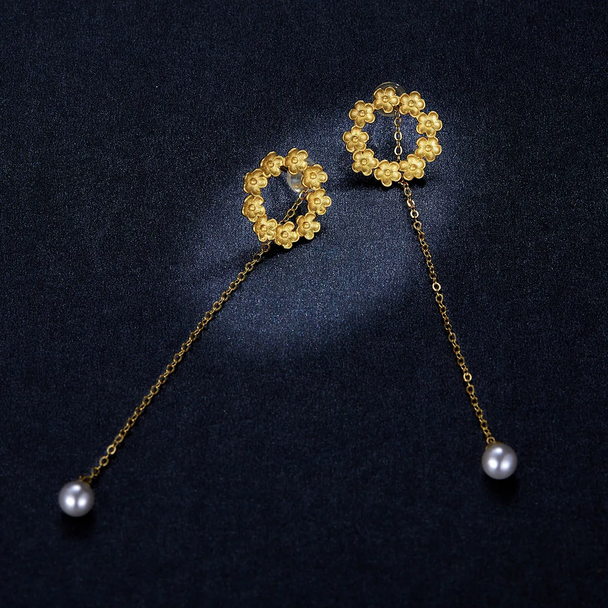 PANDORA Style Little Flower Drop Earrings - BSE290