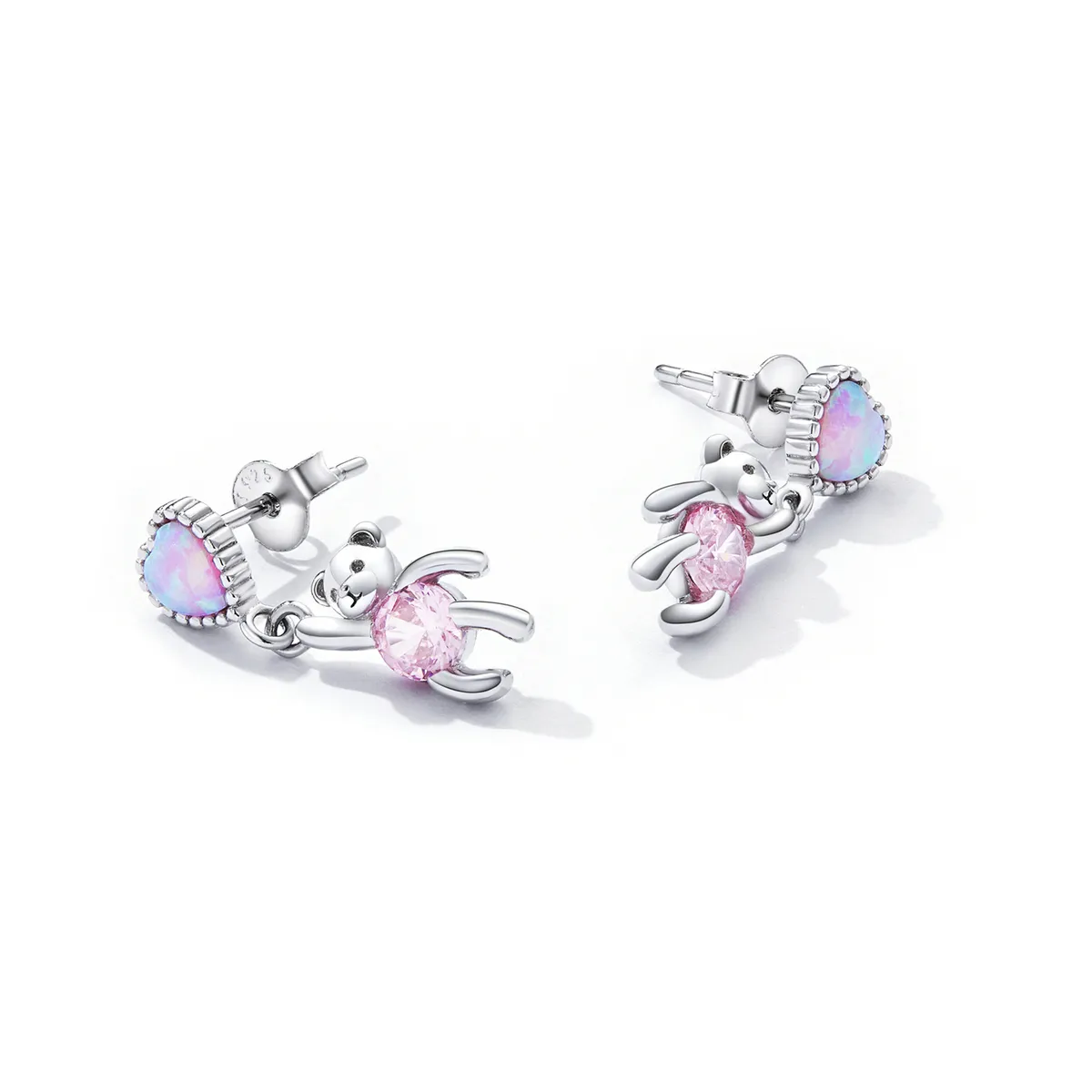 PANDORA Style Love Bear Drop Earrings - SCE1384