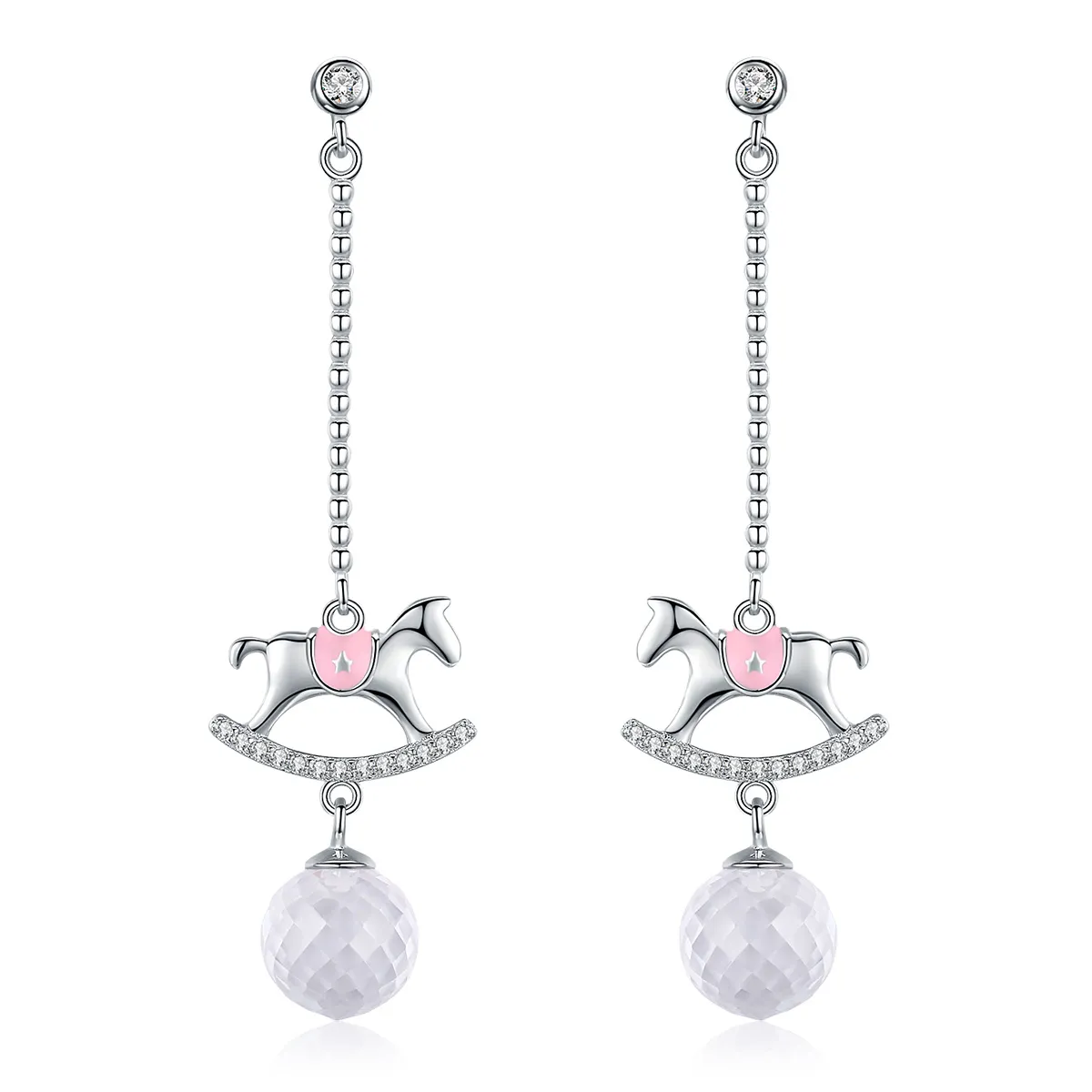 PANDORA Style Playground Drop Earrings - BSE038