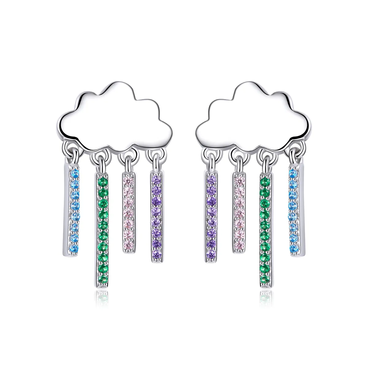 PANDORA Style Rainbow Rain Drop Earrings - BSE468