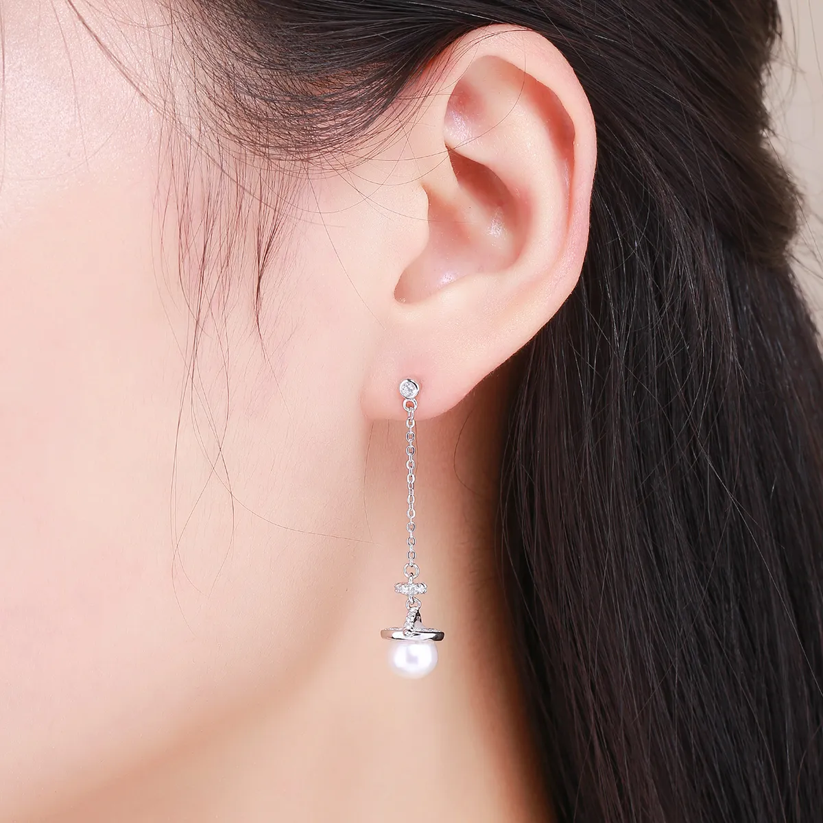 PANDORA Style Romantic Melodious Drop Earrings - VSE125