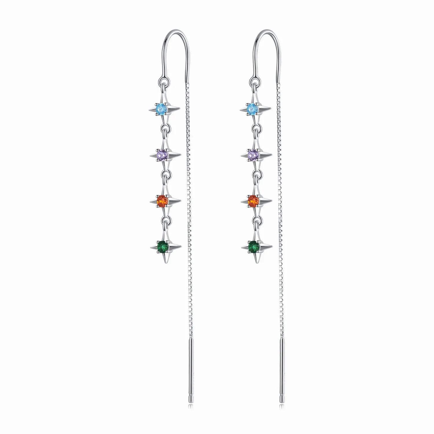 PANDORA Style Starry Zirconium Drop Earrings - SCE1420