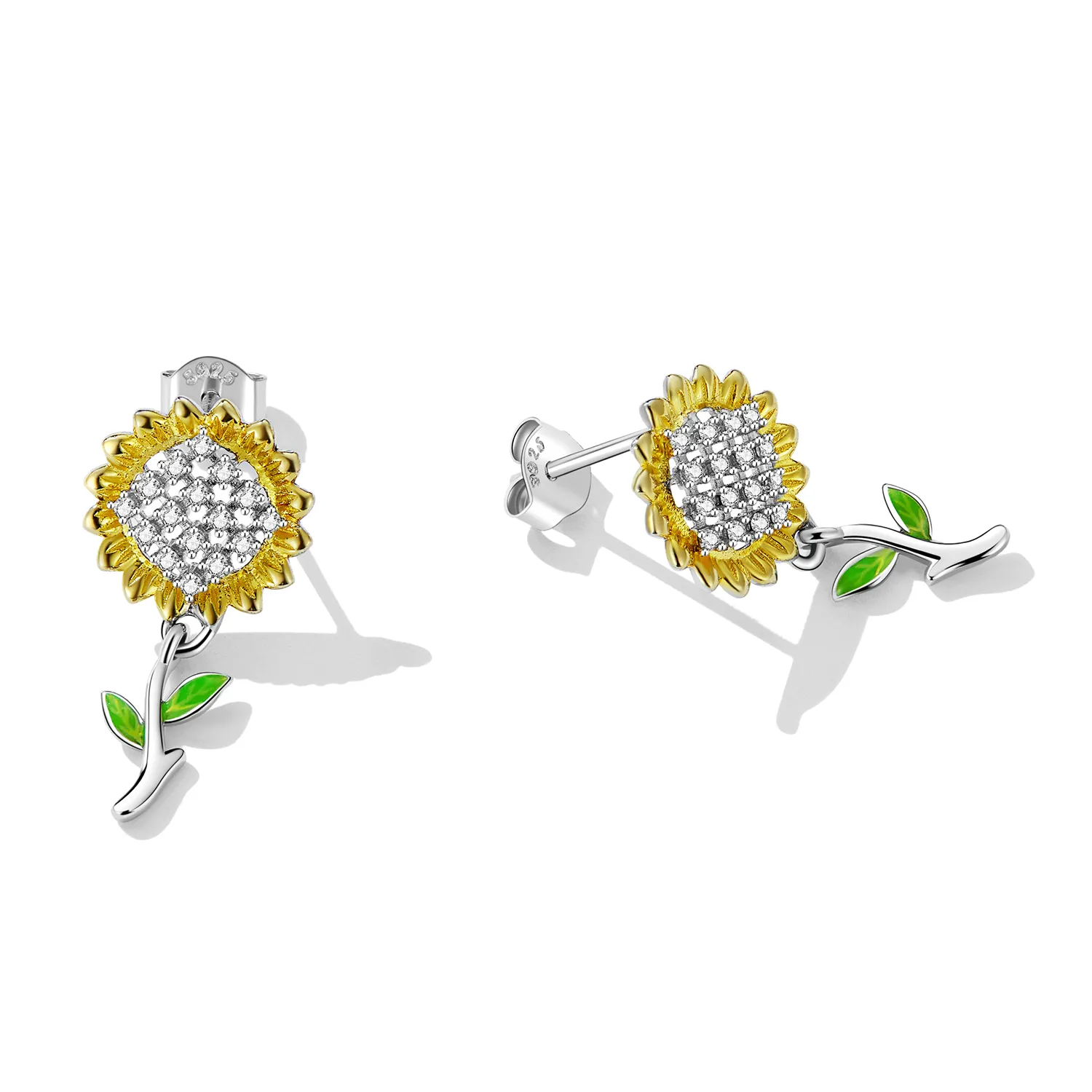 PANDORA Style Sunflower Drop Earrings - SCE1471