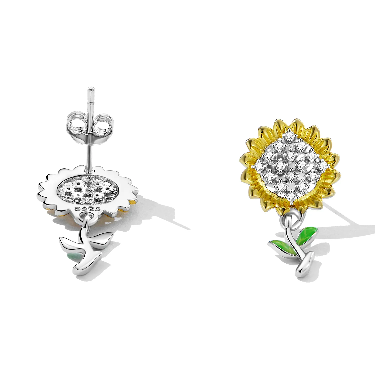 PANDORA Style Sunflower Drop Earrings - SCE1471