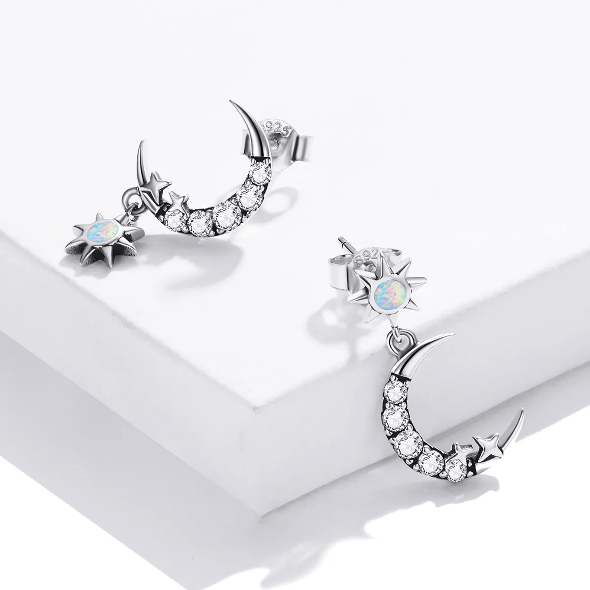 PANDORA Style Wear Stars and Wear Moon Drop Earrings - SCE1239