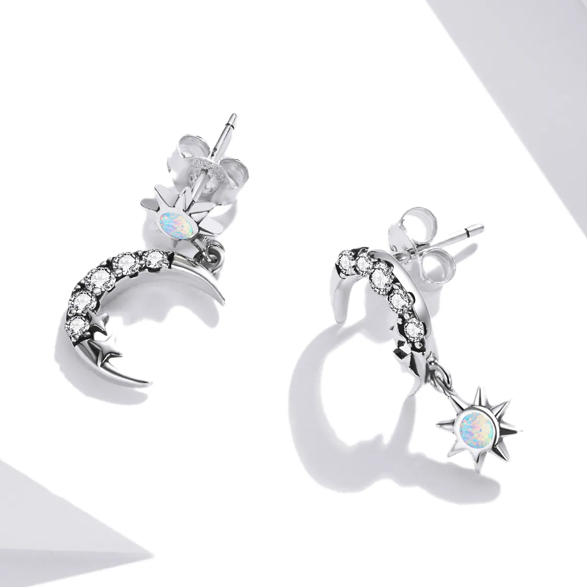 PANDORA Style Wear Stars and Wear Moon Drop Earrings - SCE1239