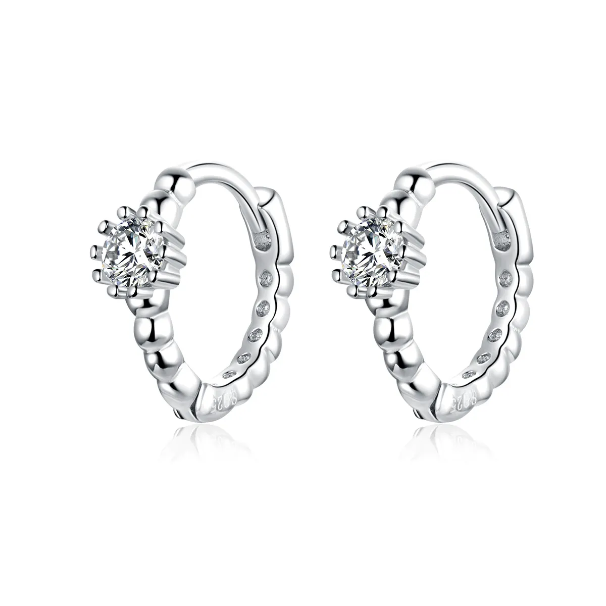 PANDORA Style Love Hoop Earrings - BSE194