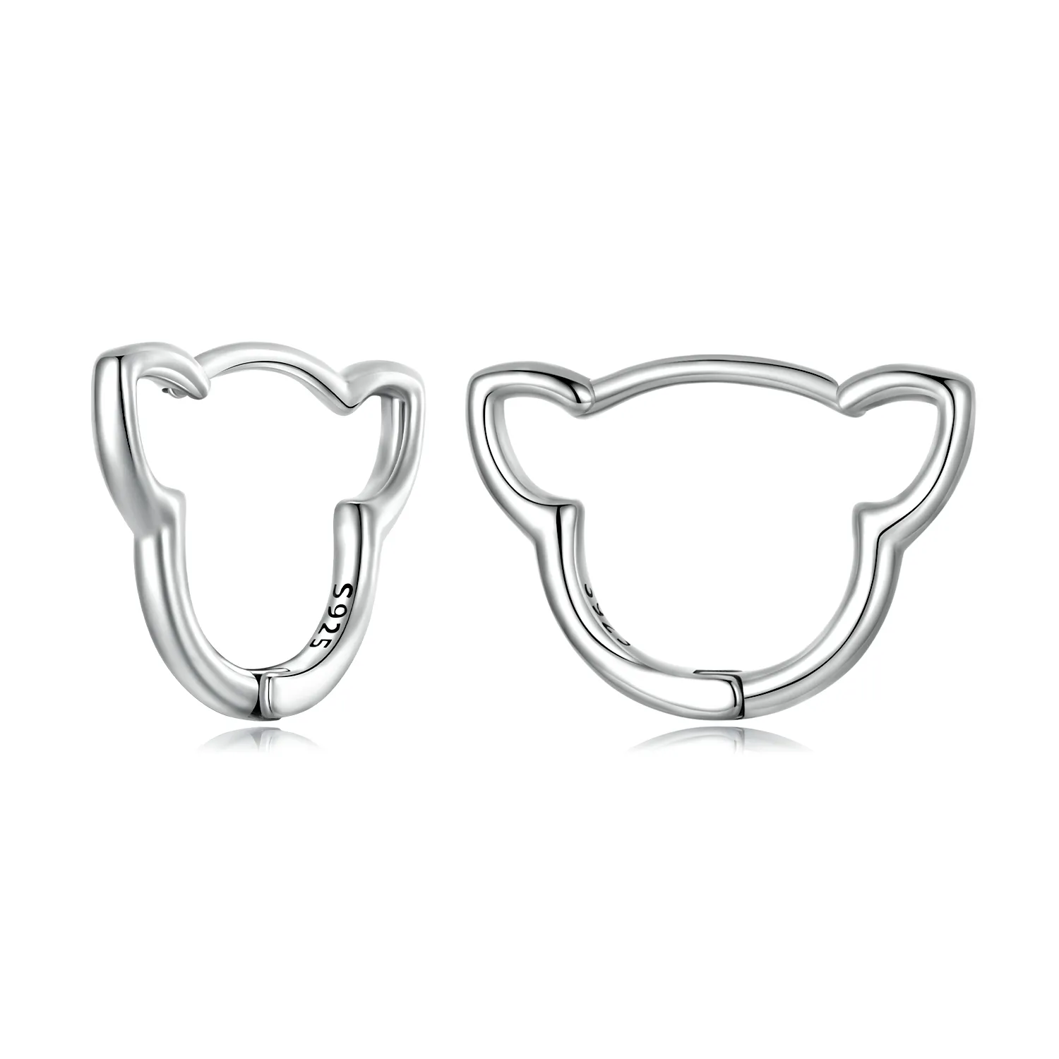 PANDORA Style Simple Cat Hoop Earrings - SCE1440