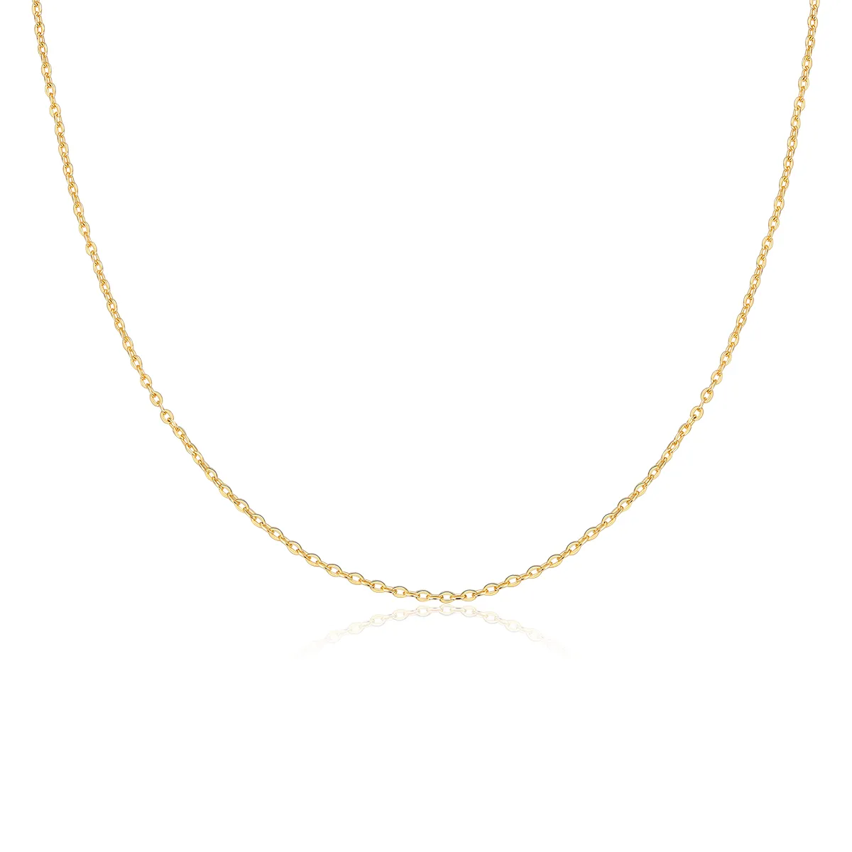 pandora style basic chain necklace scn467