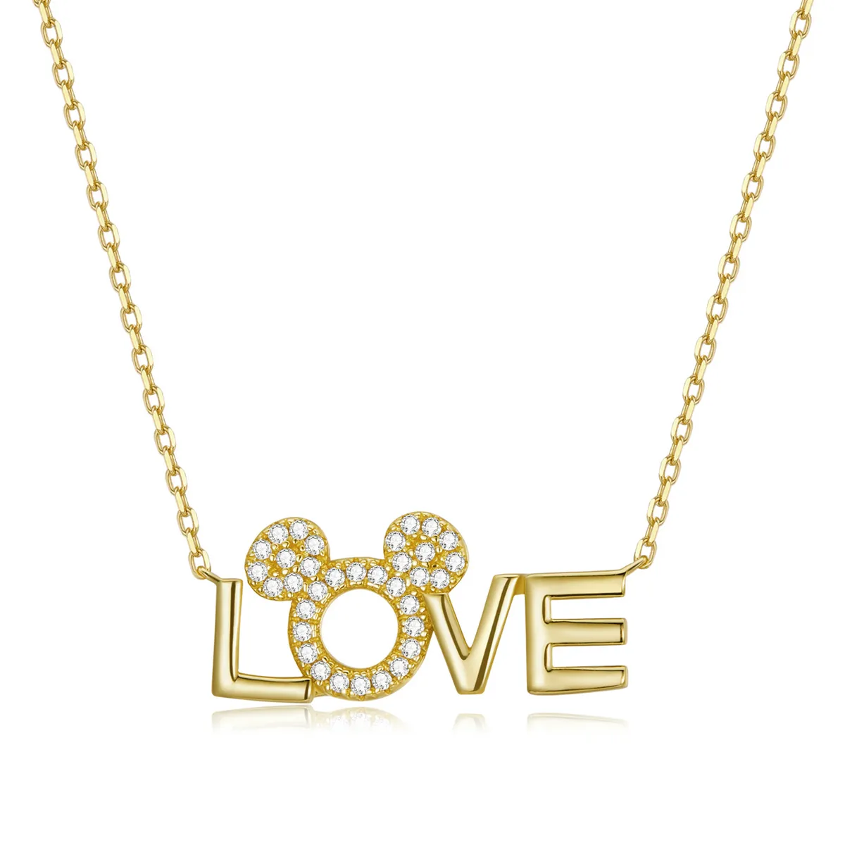 pandora style love brand necklace bsn238