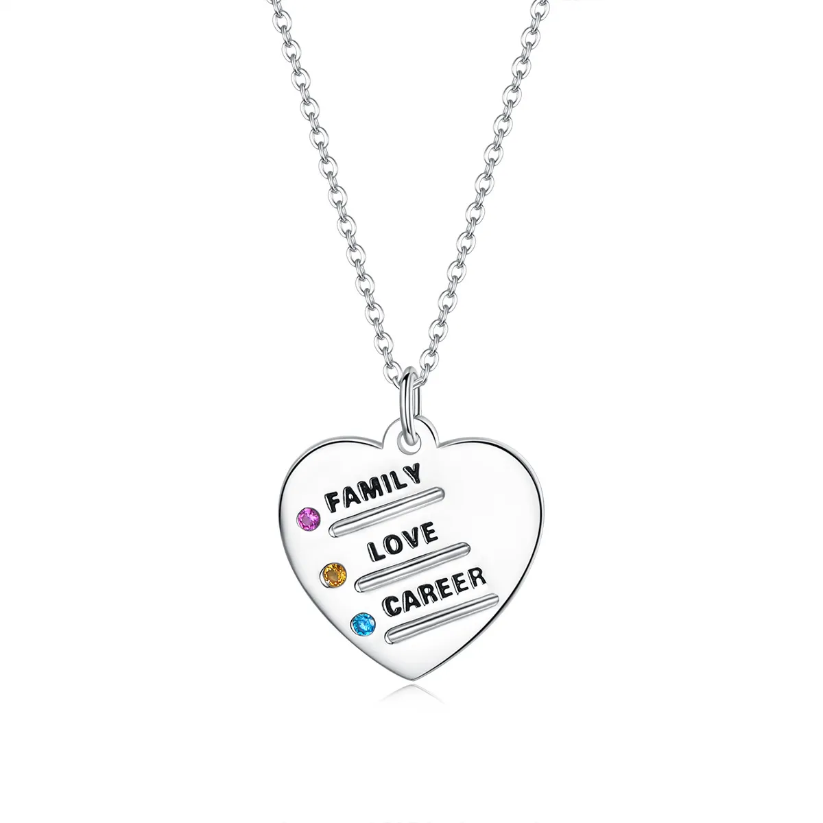 PANDORA Style Love Language Necklace - BSN058