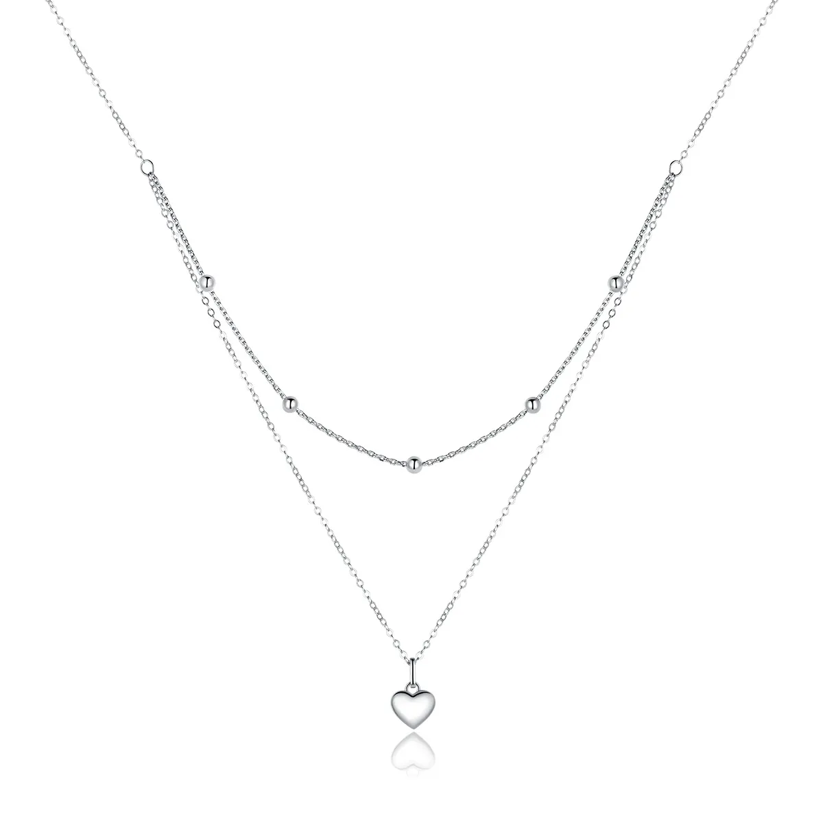 pandora style love necklace bsn168