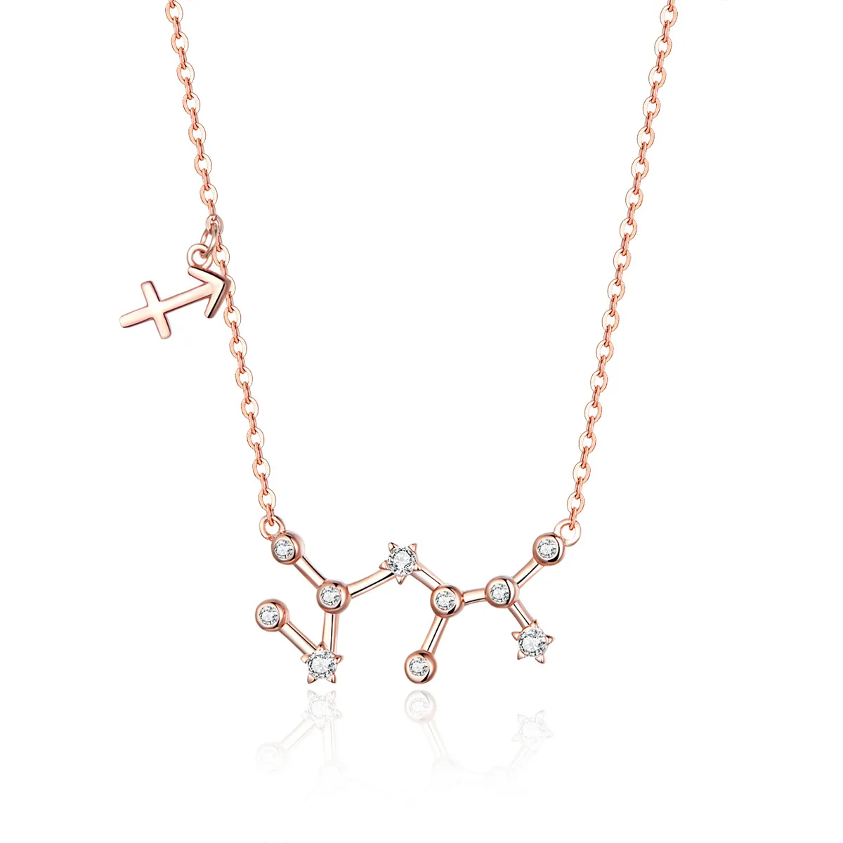 pandora style sagittarius necklace bsn019