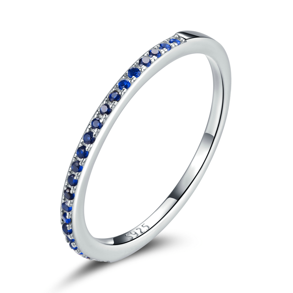 pandora style blue ocean halo ring scr740 bu