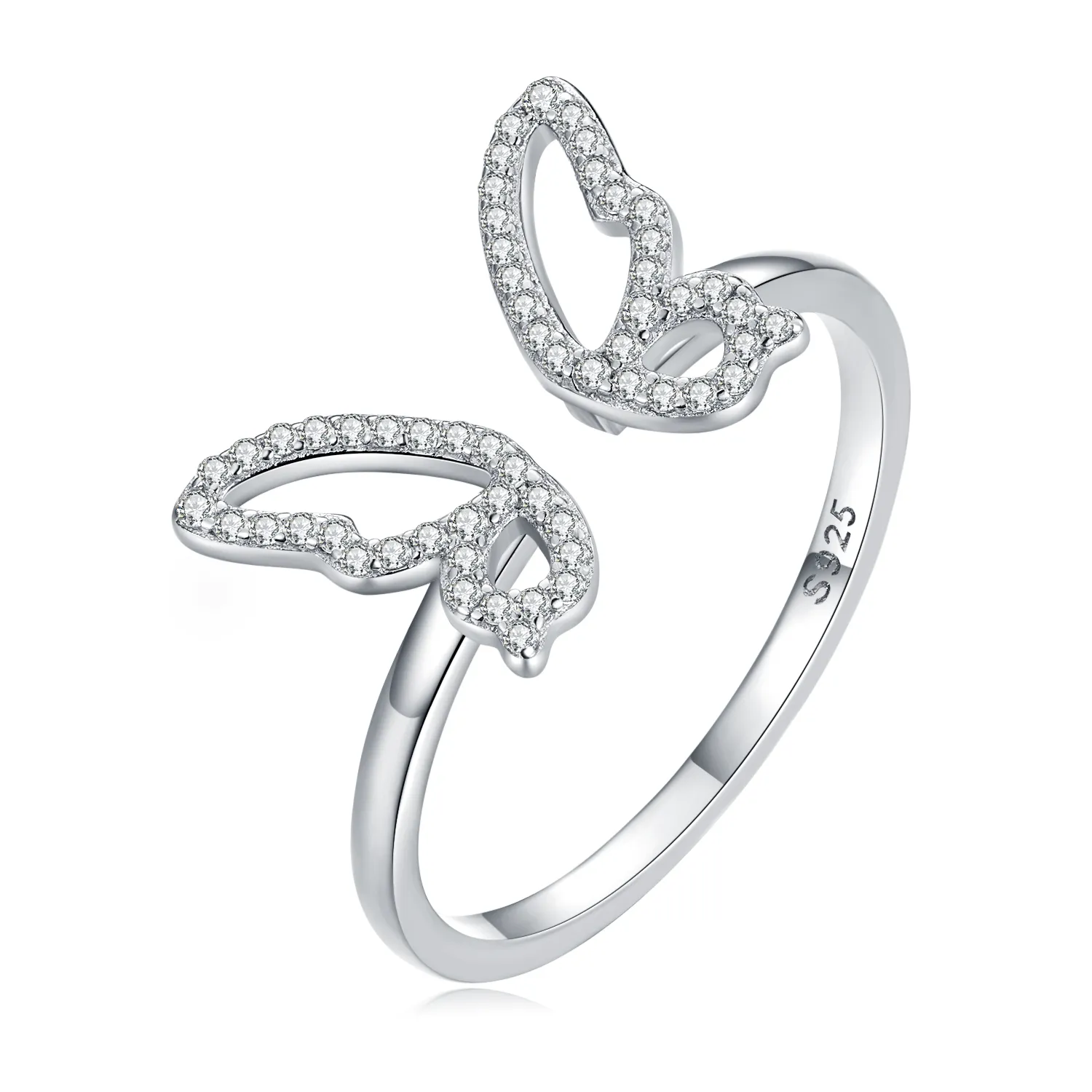 PANDORA Style Butterfly Open Ring - BSR278