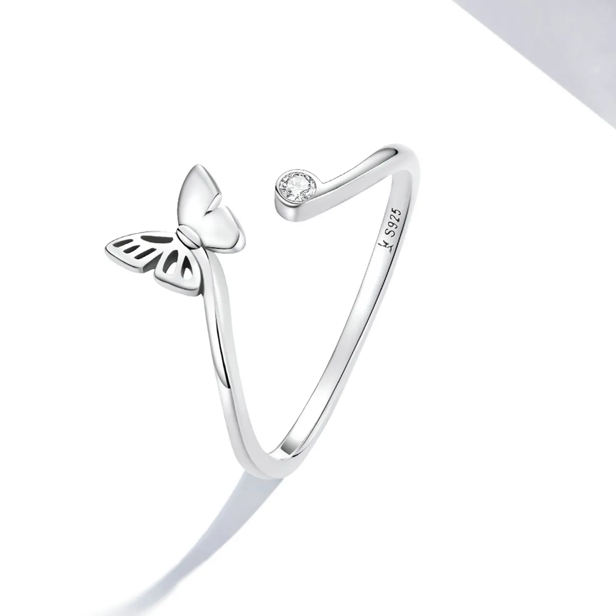 PANDORA Style Butterfly Open Ring - SCR772