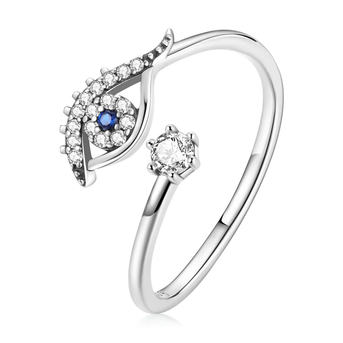 pandora style devil eye open ring bsr215